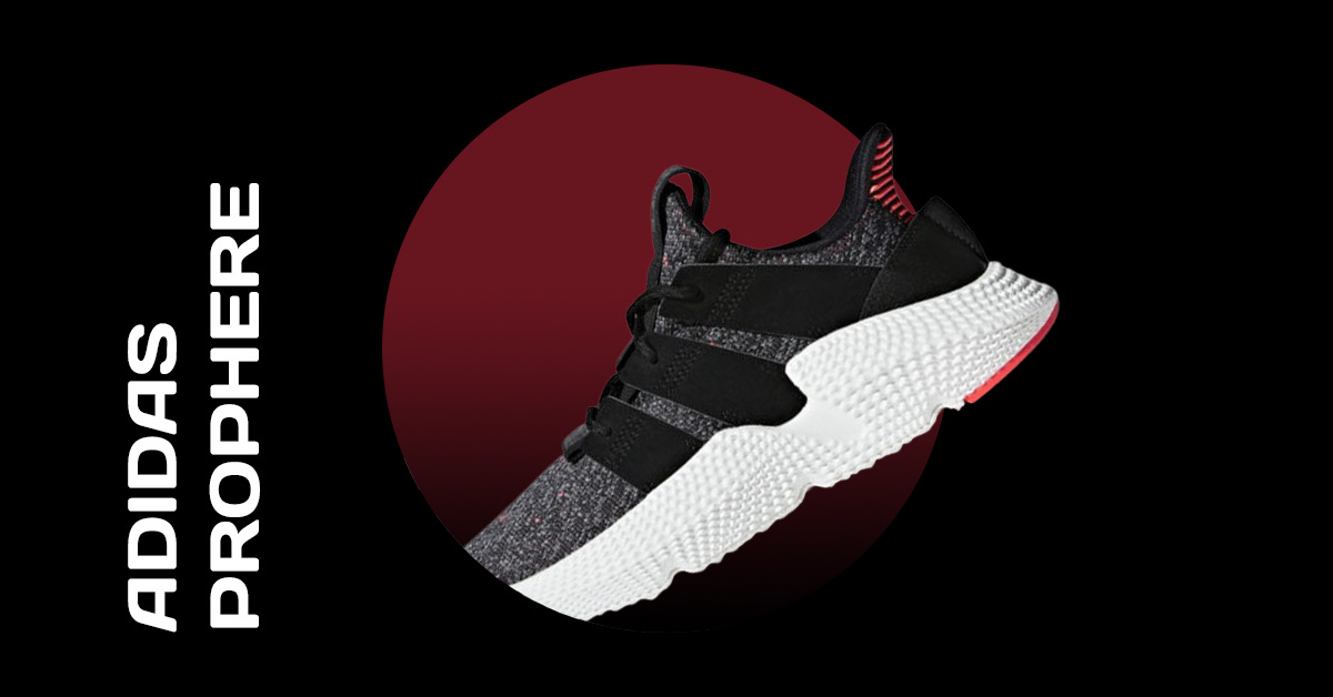 Adidas prophere hot sale black red